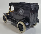 Rare HTF ERTL 1913 Ford Model T Delivery Hudson's Bay Company Black Die Cast Metal Coin Bank Vehicle