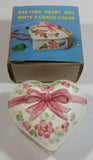 Regal Greetings and Gifts No. 4251 Earthen Heart Box Ceramic Jewelry Box Made in Japan