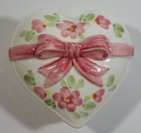 Regal Greetings and Gifts No. 4251 Earthen Heart Box Ceramic Jewelry Box Made in Japan