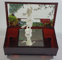 Yap's Musical Dancing Ballerina Jewelry Box with Make-Up Mirror New In Box Plays Swan Lake - Made in Hong Kong