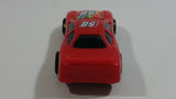 M.M.T.L. Sports Car #58 Red Plastic Body Die Cast Toy Car Vehicle