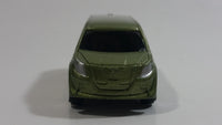 Rare MotorMax Sage Green Mini Van 6143-6 Die Cast Toy Car Vehicle