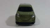 Rare MotorMax Sage Green Mini Van 6143-6 Die Cast Toy Car Vehicle