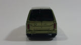 Rare MotorMax Sage Green Mini Van 6143-6 Die Cast Toy Car Vehicle