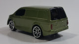 Rare MotorMax Sage Green Mini Van 6143-6 Die Cast Toy Car Vehicle