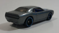 2009 Hot Wheels Muscle Mania '08 Dodge Challenger SRT8 Metalflake Dark Grey Die Cast Toy Car Vehicle