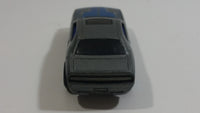 2009 Hot Wheels Muscle Mania '08 Dodge Challenger SRT8 Metalflake Dark Grey Die Cast Toy Car Vehicle