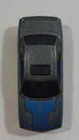 2009 Hot Wheels Muscle Mania '08 Dodge Challenger SRT8 Metalflake Dark Grey Die Cast Toy Car Vehicle