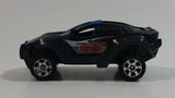 2015 Matchbox MBX Heroic Rescue / Power Grabs Crime Crusher 4x4 Black Die Cast Toy Police Cop Car Emergency Response Vehicle