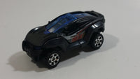 2015 Matchbox MBX Heroic Rescue / Power Grabs Crime Crusher 4x4 Black Die Cast Toy Police Cop Car Emergency Response Vehicle