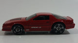 2012 Hot Wheels Camaro IROC-Z Red Die Cast Toy Car Vehicle