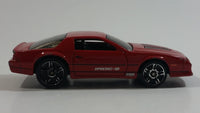 2012 Hot Wheels Camaro IROC-Z Red Die Cast Toy Car Vehicle