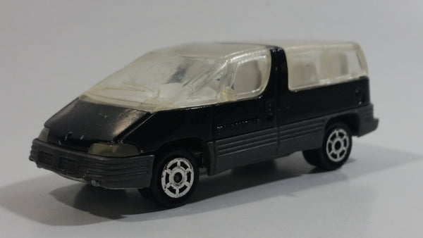 Majorette No. 268 Trans Sport Pontiac Mini Van Black 1/55 Scale Die Cast Toy Car Vehicle