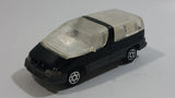 Majorette No. 268 Trans Sport Pontiac Mini Van Black 1/55 Scale Die Cast Toy Car Vehicle