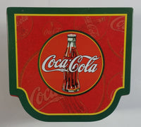 2003 Coca-Cola Coke 50's Diner Themed 5 1/2" Tall Tin Metal Hinged Lid Container