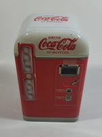 Coca-Cola Drink Coca-Cola In Bottles Refrigerator Vending Machine Shaped Tin Metal Container