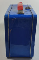 DC Comics Blue Superman Tin Metal Lunch Box Superhero Collectible