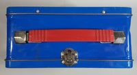 DC Comics Blue Superman Tin Metal Lunch Box Superhero Collectible