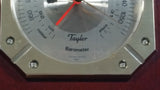 Vintage Taylor Wood Case Hygrometer and Barometer Weather Station Made in Japan
