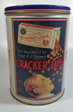 Cracker Jacks Always on Top World's Famous Confections Baseball 8" Tall Tin Metal Canister