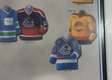 NHL Ice Hockey Vancouver Canucks Team Jersey and Arena History 10 3/4" x 13 1/4" Hardboard Wall Plaque