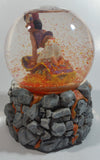 Schmid Disney Aladdin Animated Movie Film Hand Painted Rotating 5 3/4" Tall Musical Snow Globe Plays Arabian Nights