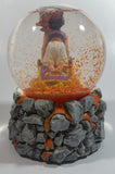 Schmid Disney Aladdin Animated Movie Film Hand Painted Rotating 5 3/4" Tall Musical Snow Globe Plays Arabian Nights