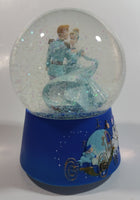 Enesco Disney Cinderella Animated Movie Film 5 1/2" Tall Musical Snow Globe Plays Let Me Call You Sweetheart