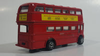 Route Master Double Decker Bus Red Die Cast Toy Car Vehicle