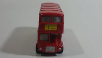 Route Master Double Decker Bus Red Die Cast Toy Car Vehicle