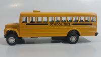 Toy Smith School Bus Yellow Pullback Friction Motorized Die Cast Toy Car Vehicle