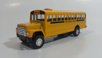 Toy Smith School Bus Yellow Pullback Friction Motorized Die Cast Toy Car Vehicle