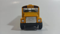 Toy Smith School Bus Yellow Pullback Friction Motorized Die Cast Toy Car Vehicle