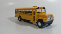 Toy Smith School Bus Yellow Pullback Friction Motorized Die Cast Toy Car Vehicle