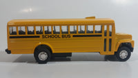 Toy Smith School Bus Yellow Pullback Friction Motorized Die Cast Toy Car Vehicle