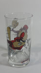 1998 Smucker's Collectables Warner Bros. Baseball Themed Taz Tasmansian Devil Cartoon Character Small Drinking Glass