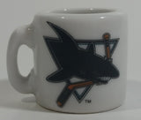 NHL Ice Hockey San Jose Sharks Team Mini Miniature Ceramic Mug