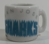 NHL Ice Hockey San Jose Sharks Team Mini Miniature Ceramic Mug