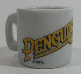 NHL Ice Hockey Pittsburgh Penguins Team Mini Miniature Ceramic Mug