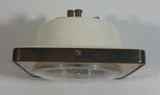 Vintage Westclox Mother of Pearl Bakelite Style Brass Framed Windup Bedside Travel Alarm Clock Made in Canada