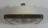 Vintage Westclox Mother of Pearl Bakelite Style Brass Framed Windup Bedside Travel Alarm Clock Made in Canada