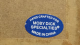 Moby Dick Specialties Handcrafted Mayflower Ship Nautical Knots Temperature Humidity Weather Station Wood Cased Shadow Box Clock 11 1/4" x 23 1/2"