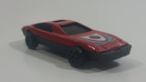 Unknown Brand Red Sports Car #2 Die Cast Toy Car Vehicle Made in China