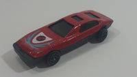 Unknown Brand Red Sports Car #2 Die Cast Toy Car Vehicle Made in China