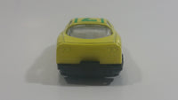 Greenbrier International DTSC Imports Yellow Sports Car #7 Die Cast Toy Car Vehicle