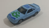 Unknown Brand Sky Blue Sports Car #25 Die Cast Toy Car Vehicle Made in China