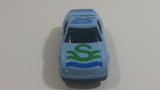 Unknown Brand Sky Blue Sports Car #25 Die Cast Toy Car Vehicle Made in China