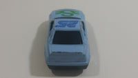 Unknown Brand Sky Blue Sports Car #25 Die Cast Toy Car Vehicle Made in China