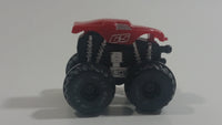 Unknown Brand Red Monster Truck #65 Miniature Plastic Die Cast Toy Car Vehicle