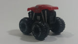 Unknown Brand Red Monster Truck #65 Miniature Plastic Die Cast Toy Car Vehicle